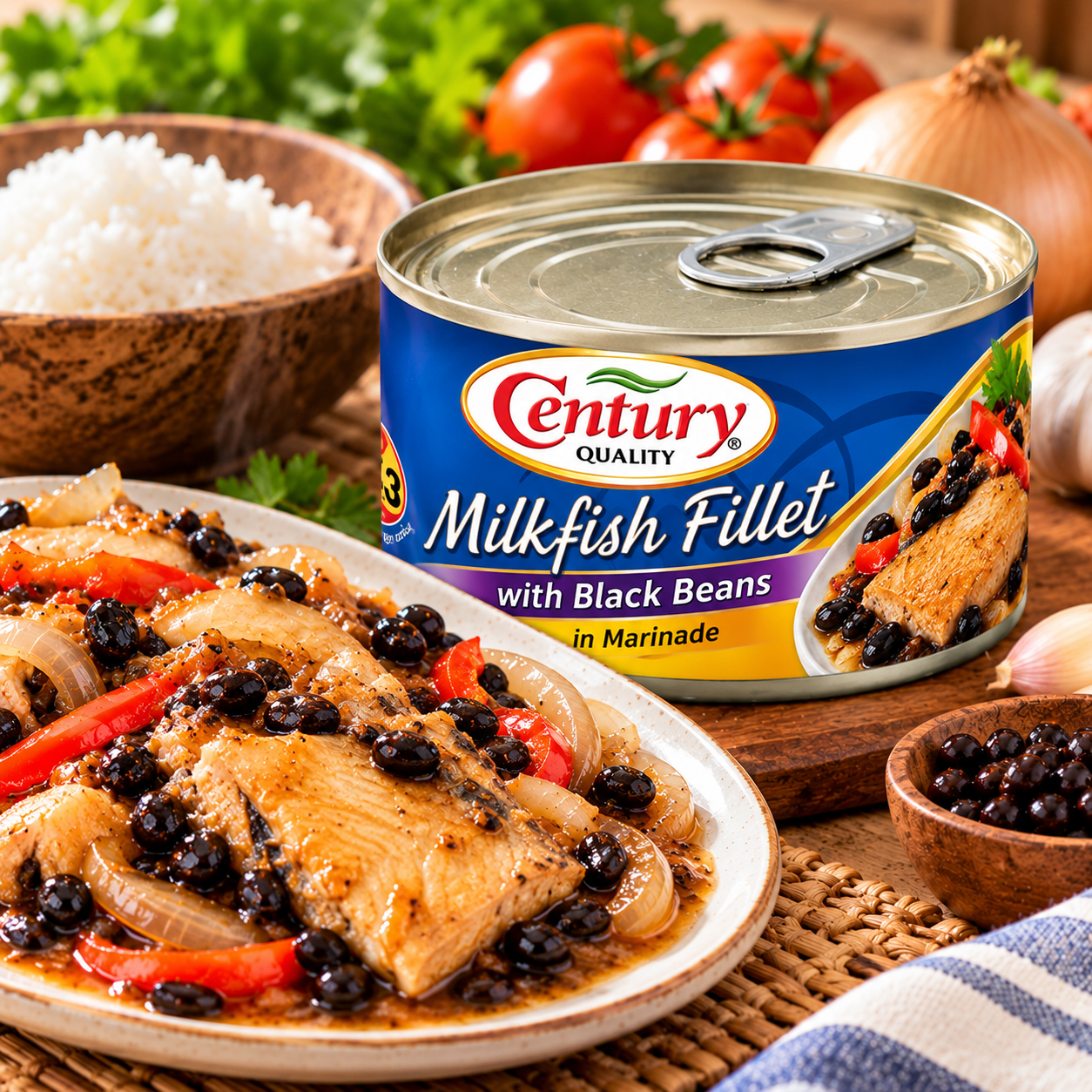 Century Milkfish Fillet in Marinade 184g