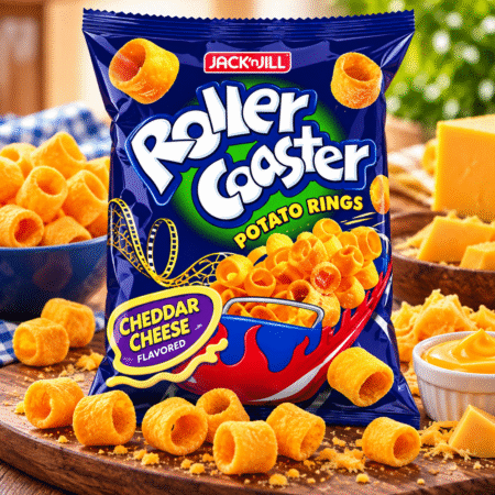 Jack 'n Jill Roller Coaster Potato Rings 85g