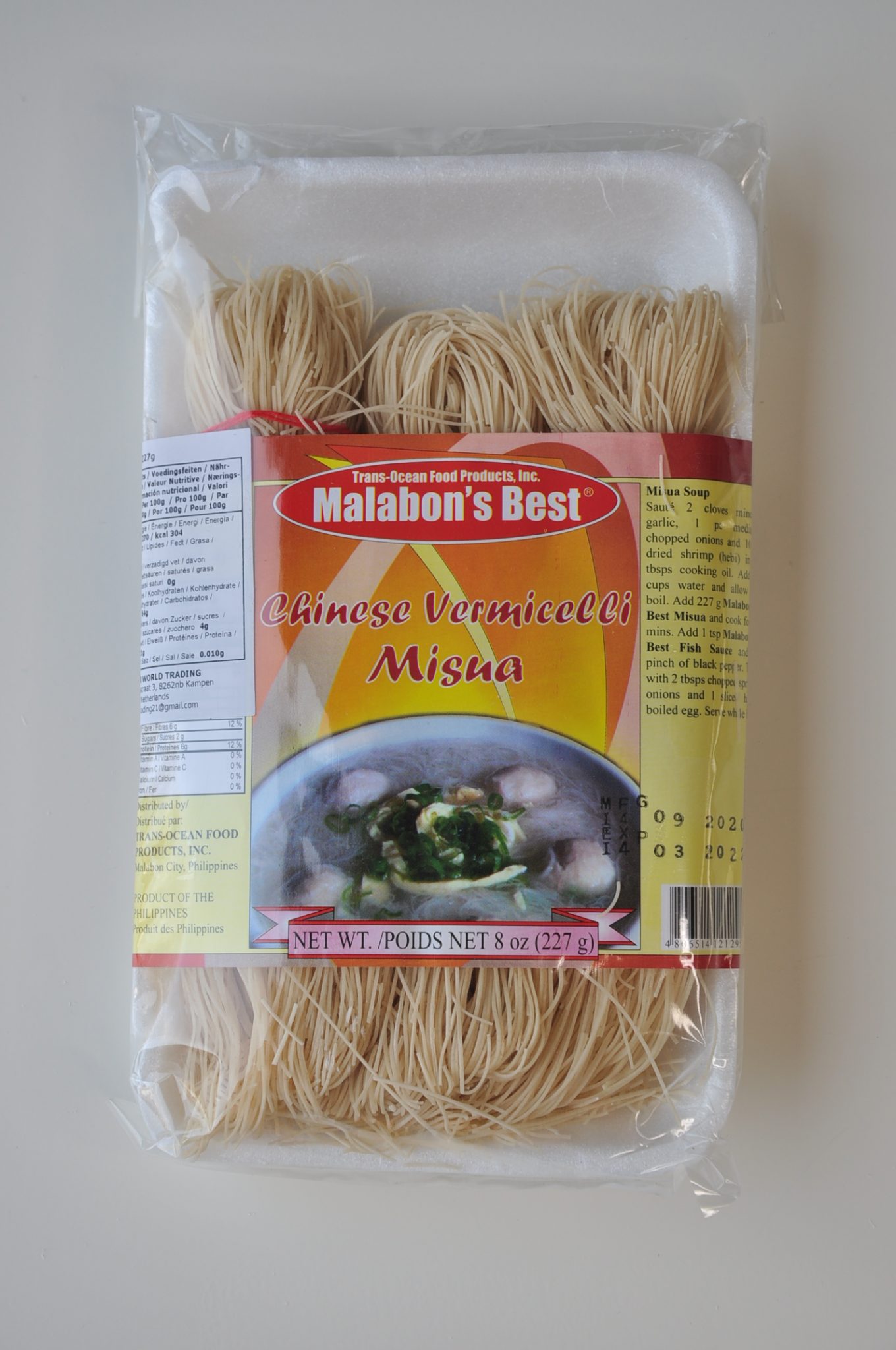 Malabon's Best Chinese Vermicelli Misua Almere Pinoy Store