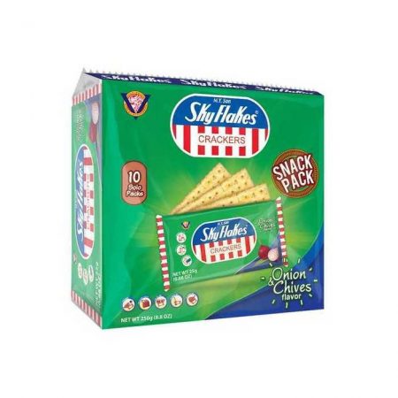 SkyFlakes Crackers (Onion & Chives)10x25g