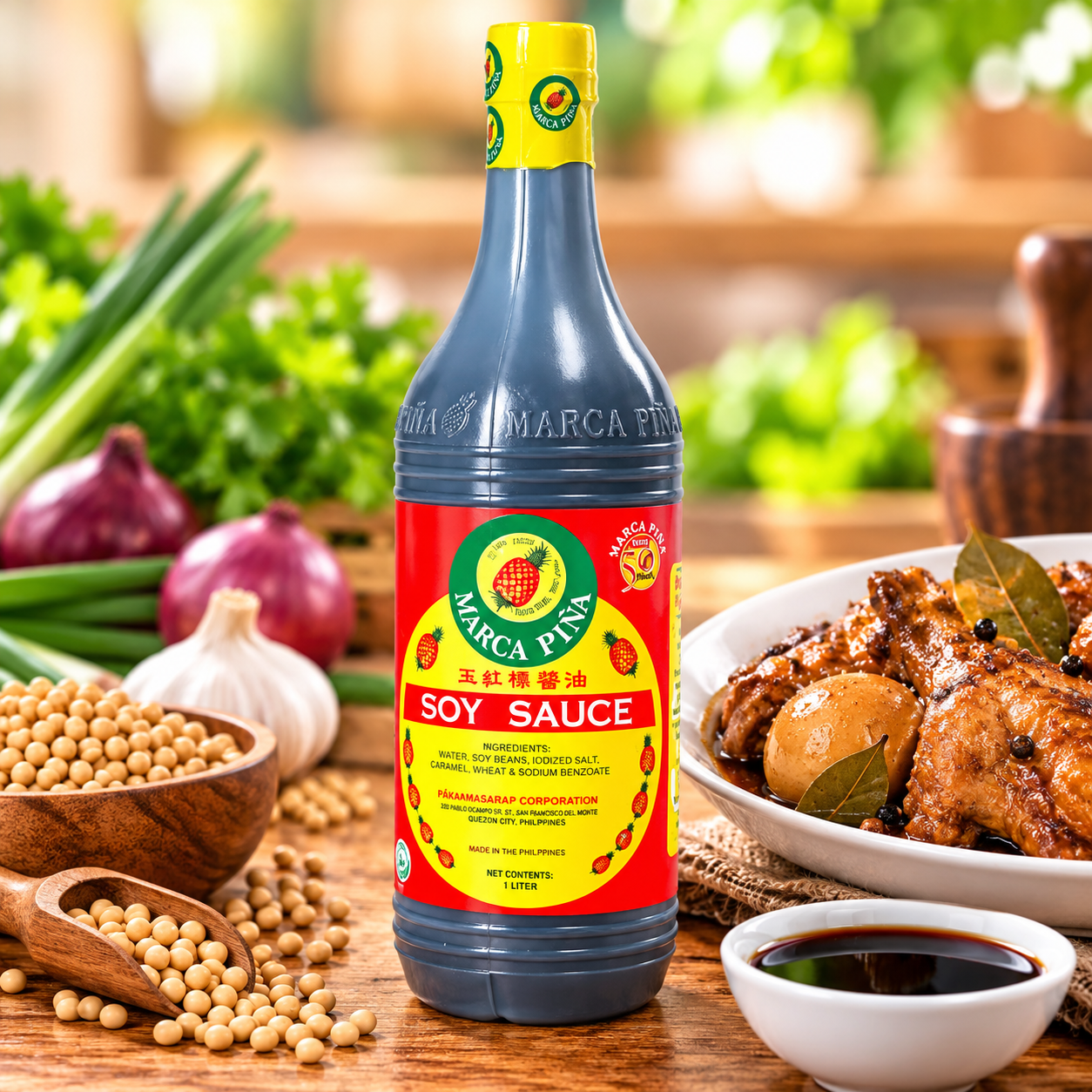 Marca Piña Soy Sauce