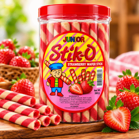 Ecco Stik-O Strawberry Wafer Sticks