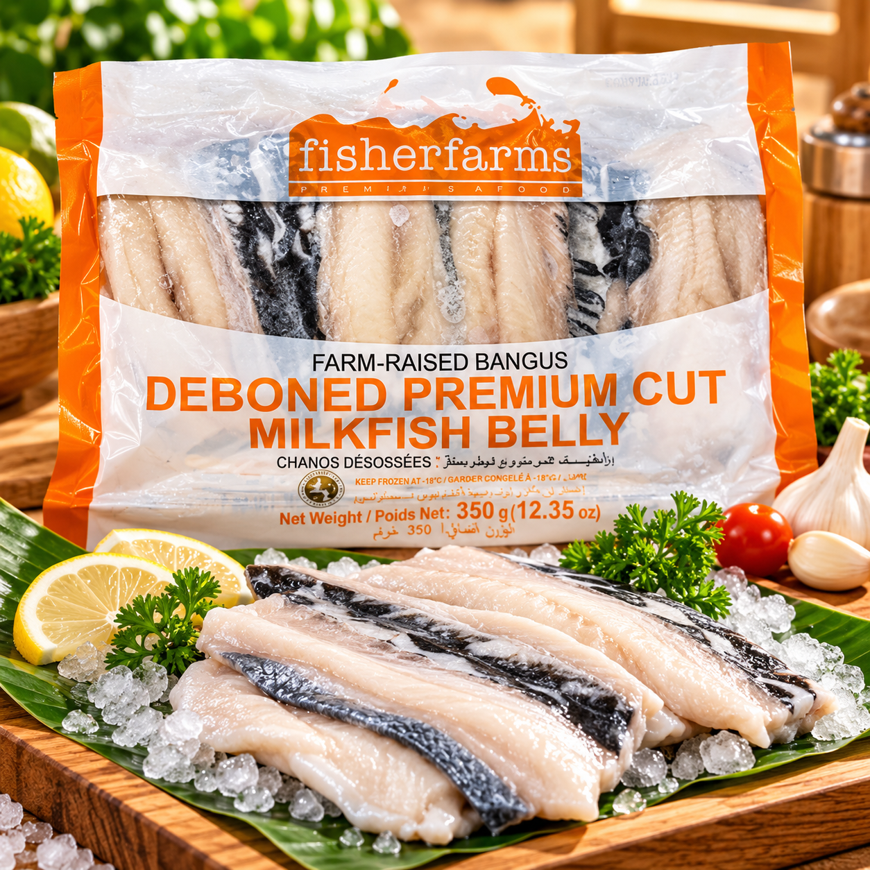 Fisher Farms Deboned Milkfish Belly