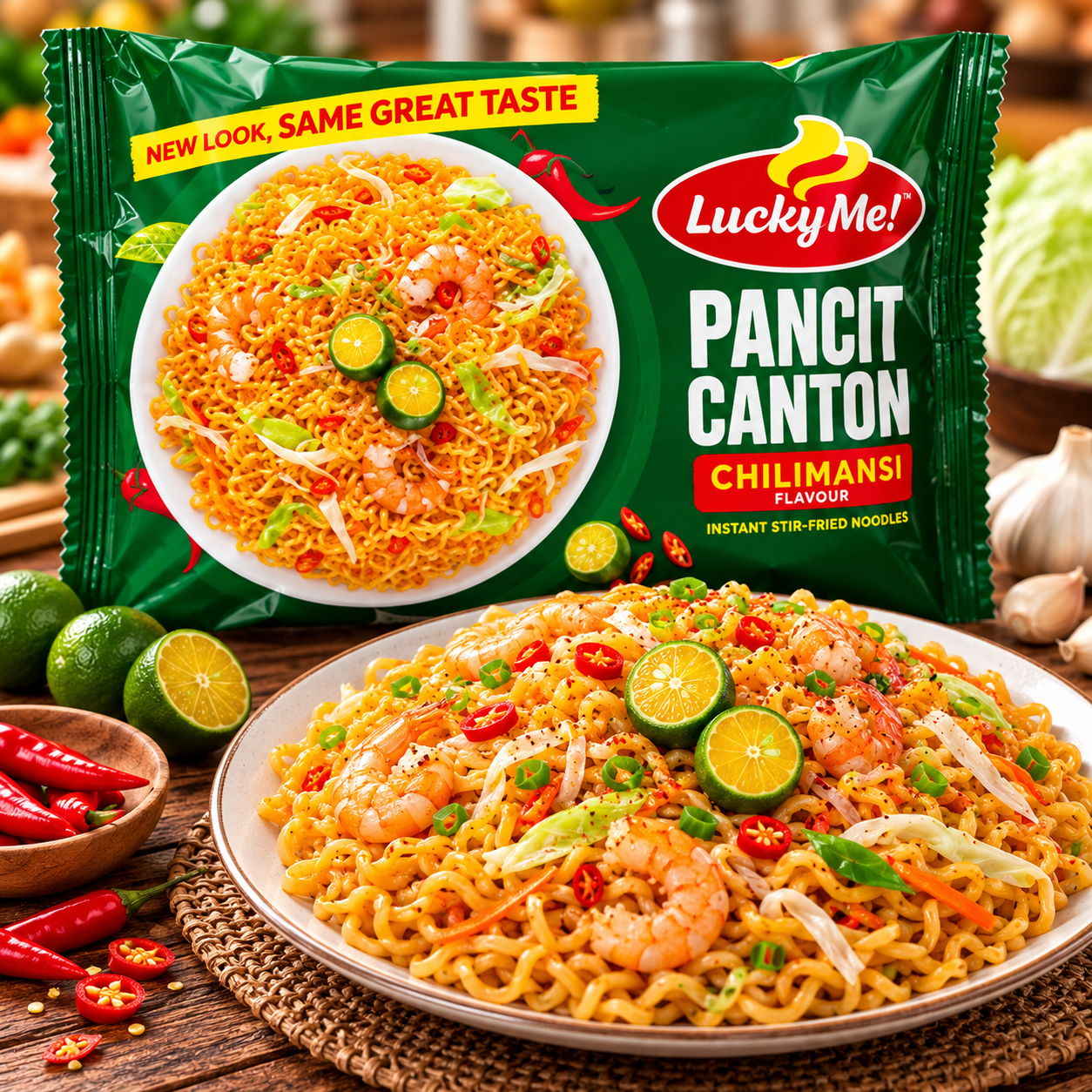 Lucky Me Pancit Canton Chilimansi 80g