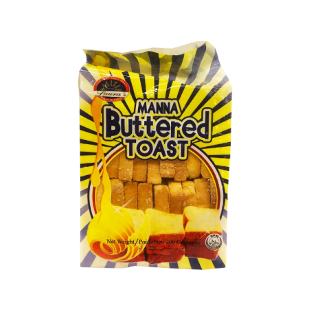 Laura's Manna Buttered Toast 200g