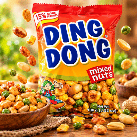 Ding Dong Mixed Nuts Hot and Spicy 100g