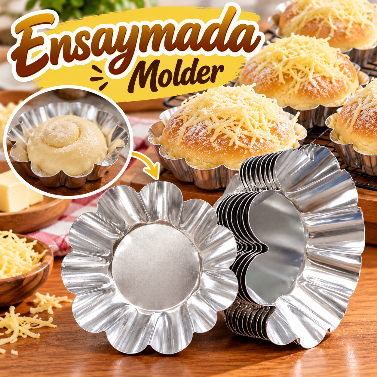 Ensaymada Molder 6inch