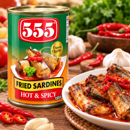 555 Hot & Spicy Sardines