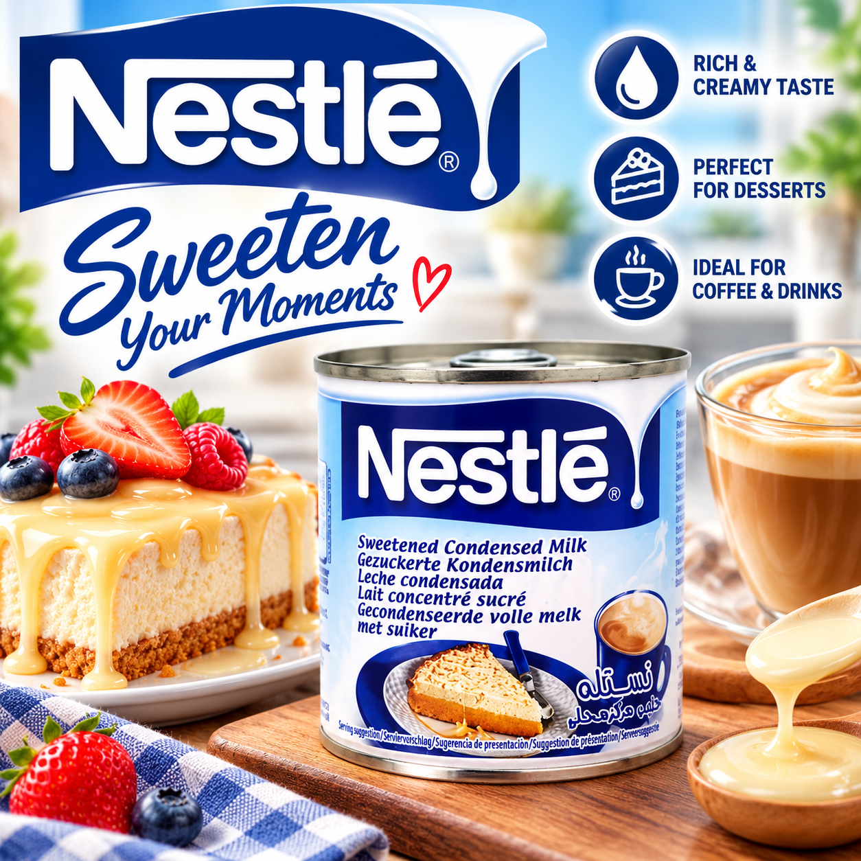 Nestlé Condensed Milk 397g