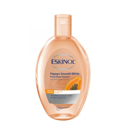 Eskinol Facial Cleanser Papaya Smooth White 225ml