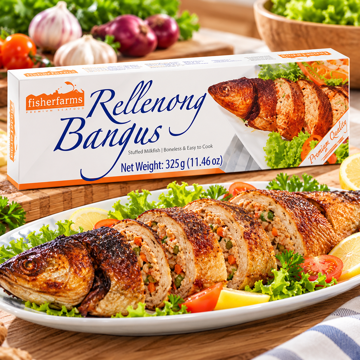 Fisher Farms Rellenong Bangus 325g