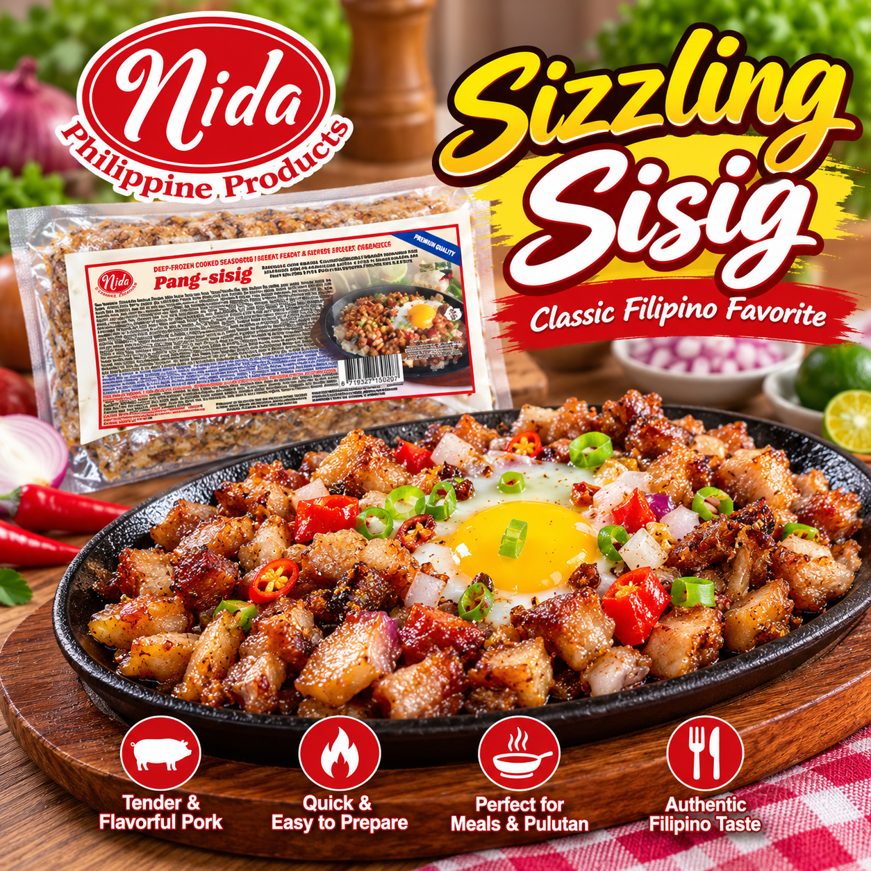 Nida Sizzling Sisig