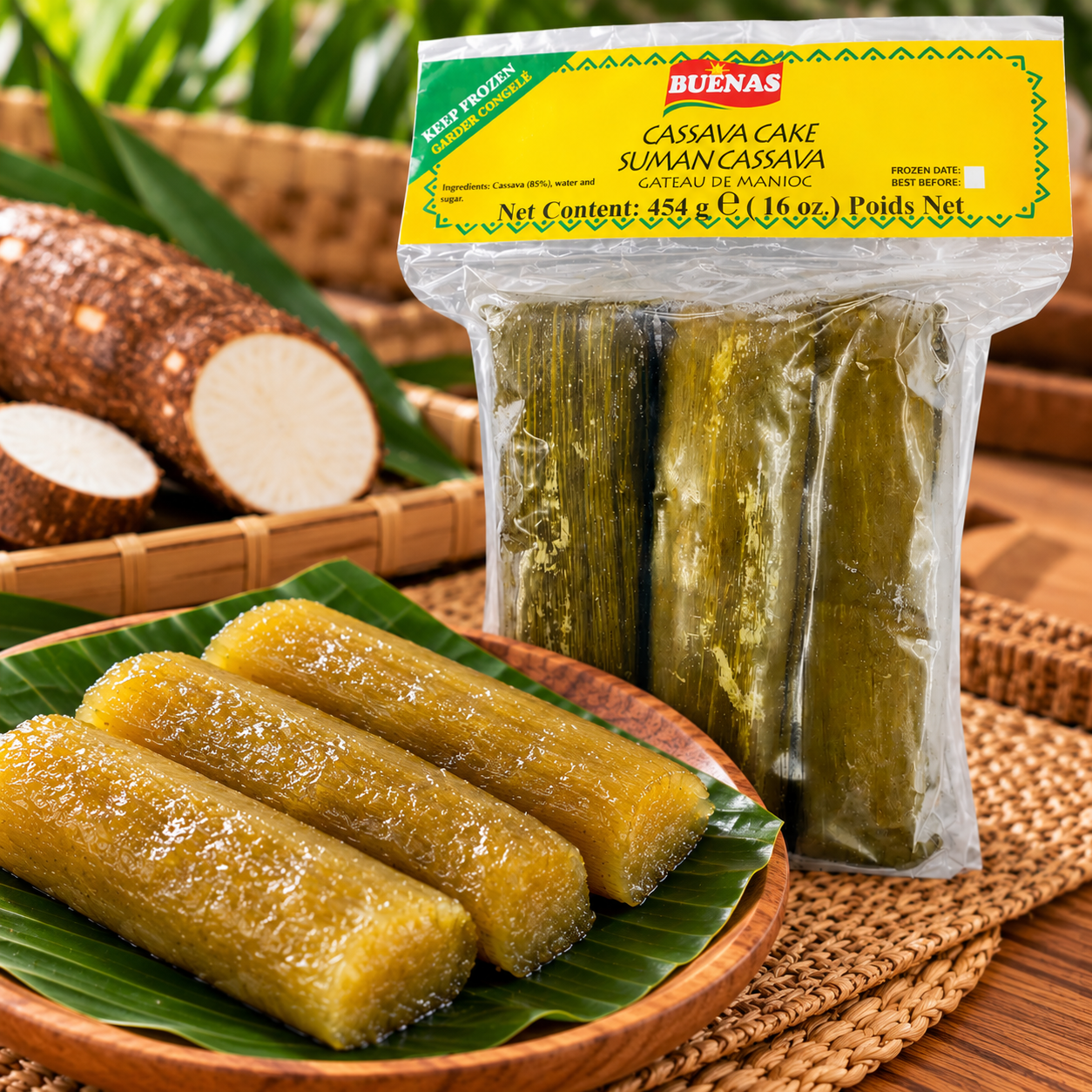 Buenas Suman Cassava 454g (Frozen)