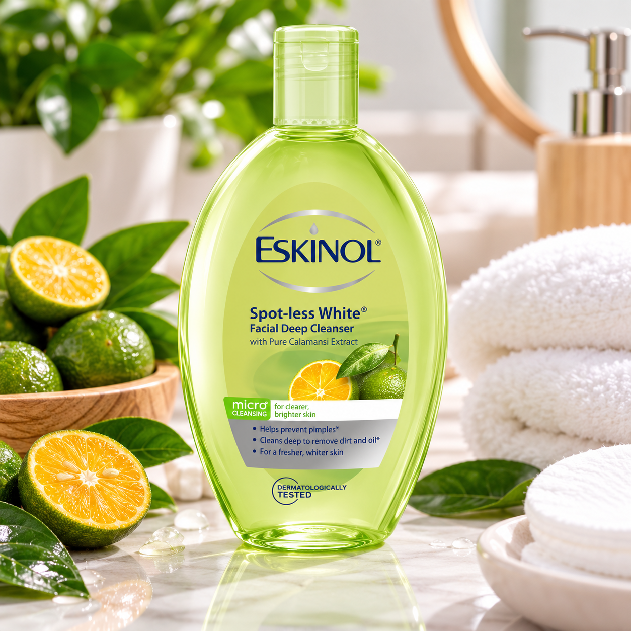 Eskinol Spot-Less Glow Facial Cleanser 225 ml