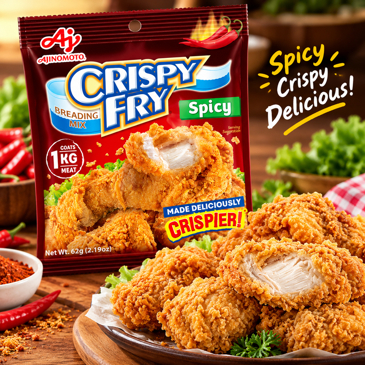 crispy fry spicy