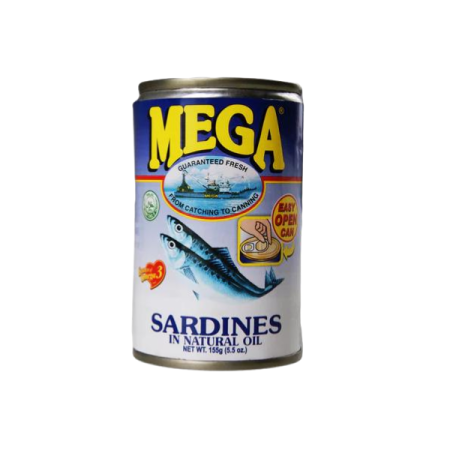 Mega Sardines in Natural Oil 425g