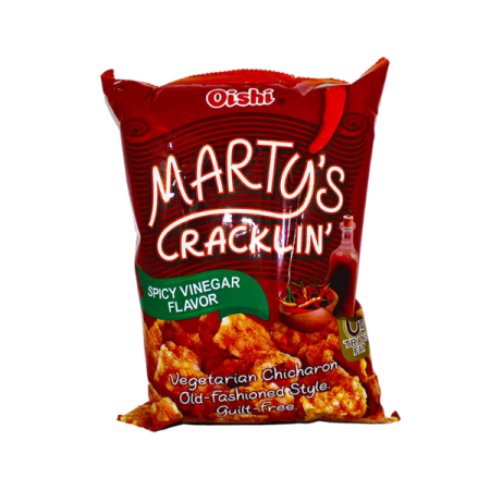 Marty's Crackling Spicy & Vinegar Chicharon 90g