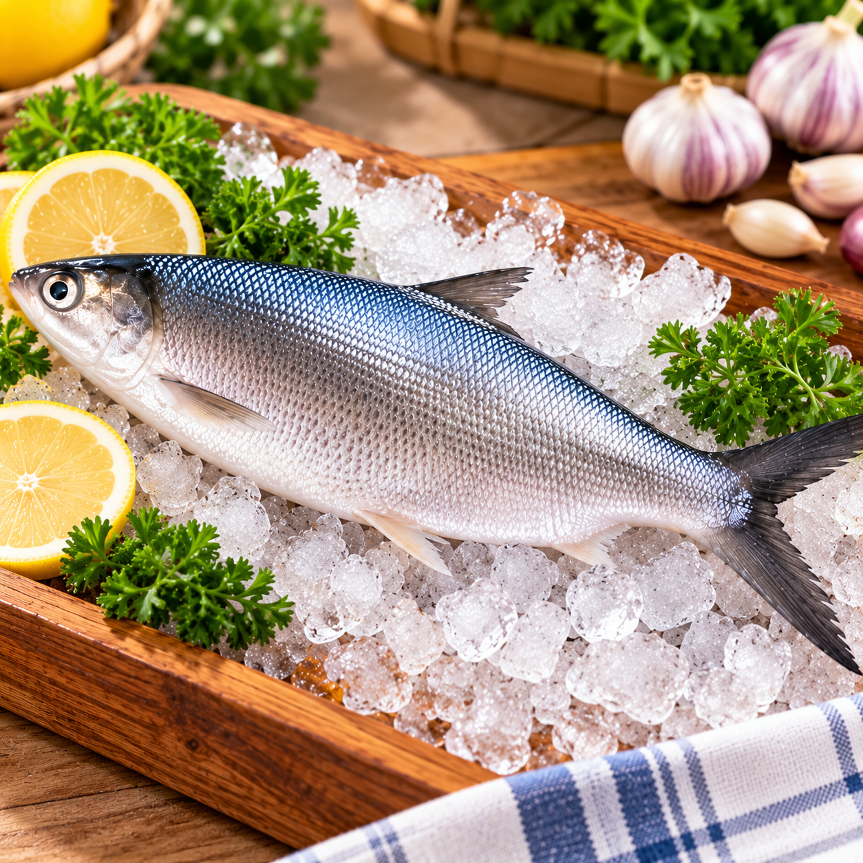 Fisher Farms Whole Milkfish Bangus 600-800g