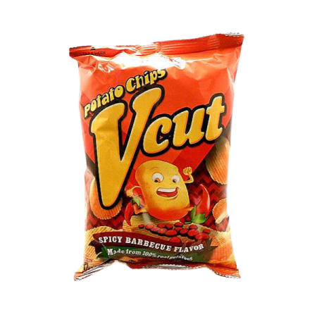 Vcut Potato Chips Spicy Barbecue Flavor 60g