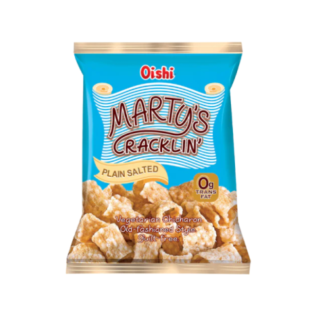 Oishi Martys Crackling Plain Salted Chicharon 90g