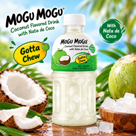 Mogu Mogu Coconut Drink with Nata De Coco 320ml
