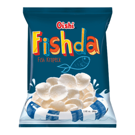 Oishi Fishda Fish Kropek 80g