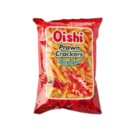 Oishi Prawn Crackers Spicy Flavor 90g