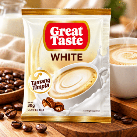 Great Taste 3 in 1 White Coffee 10x 30g