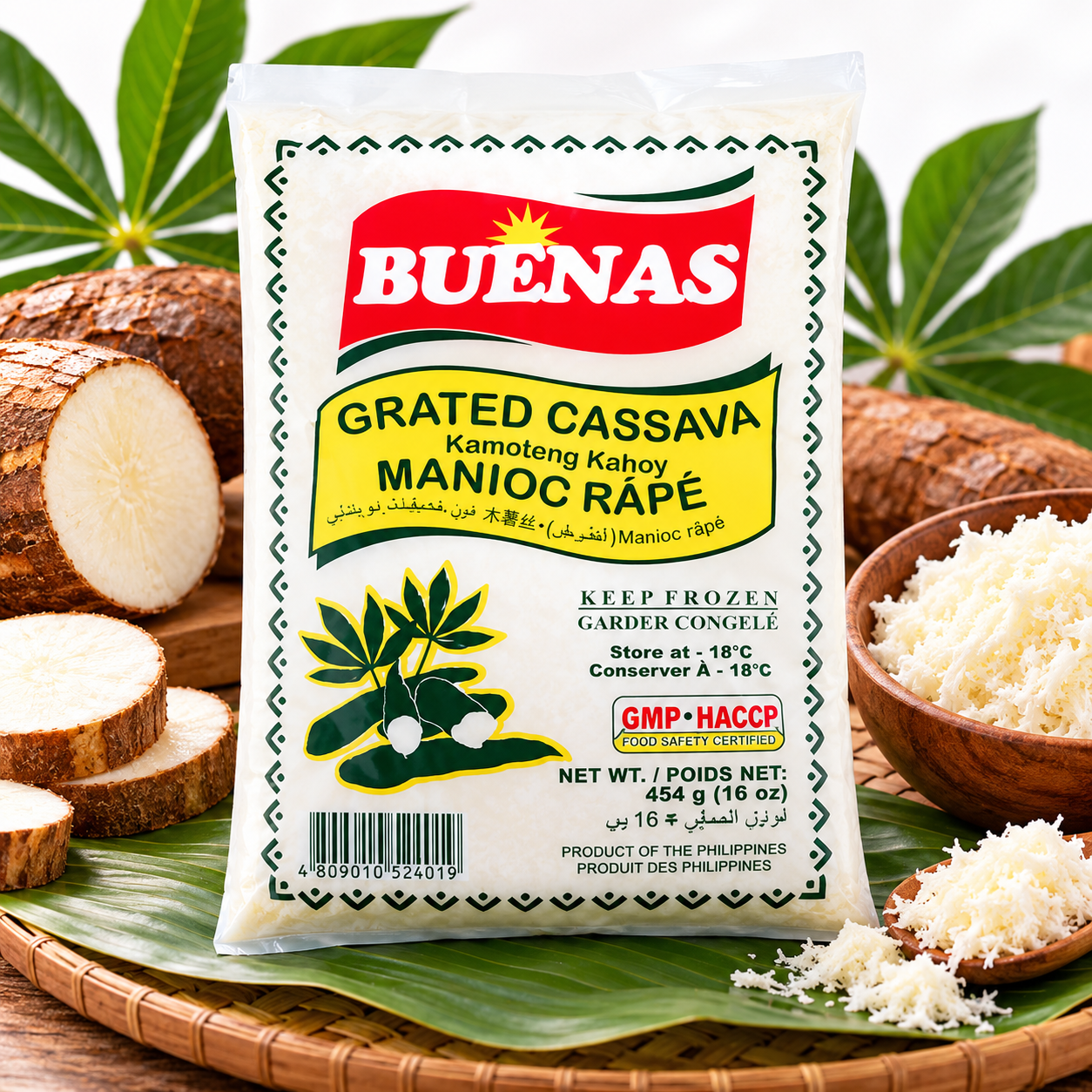 Grated Cassava 454g