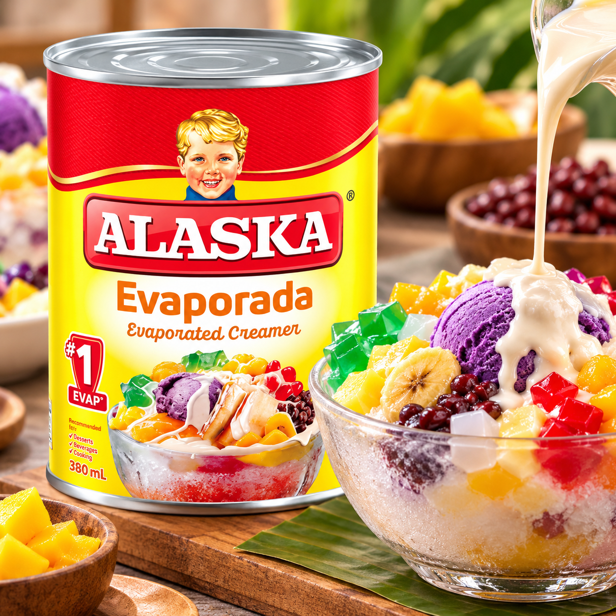 alaska evaporada