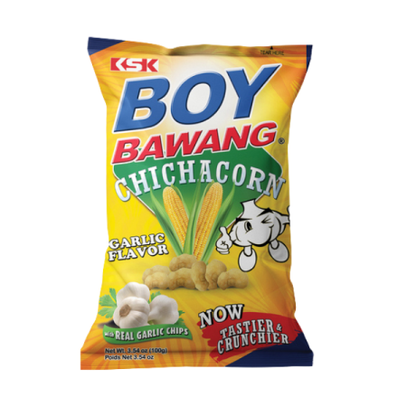 Boy Bawang Deep Fried Corn Garlic Flavour 100g