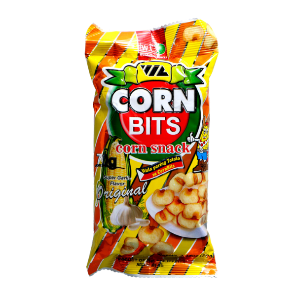 Corn Bits Super Garlic Snacks 70g