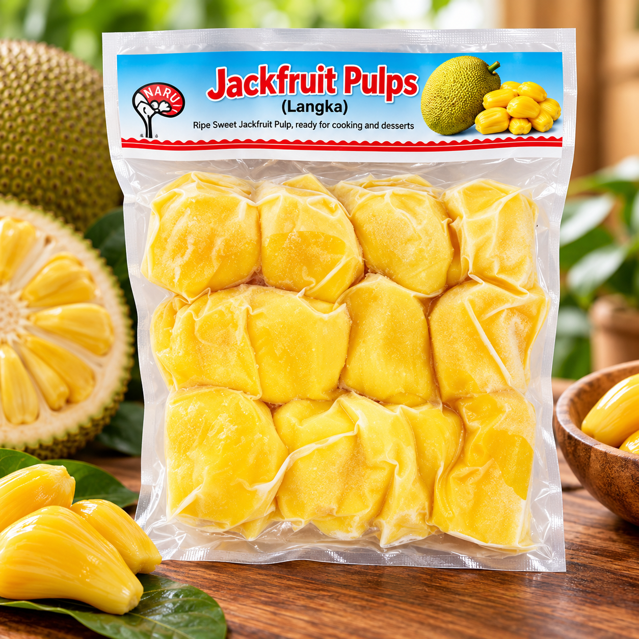 Langka Frozen Jackfruit 500g