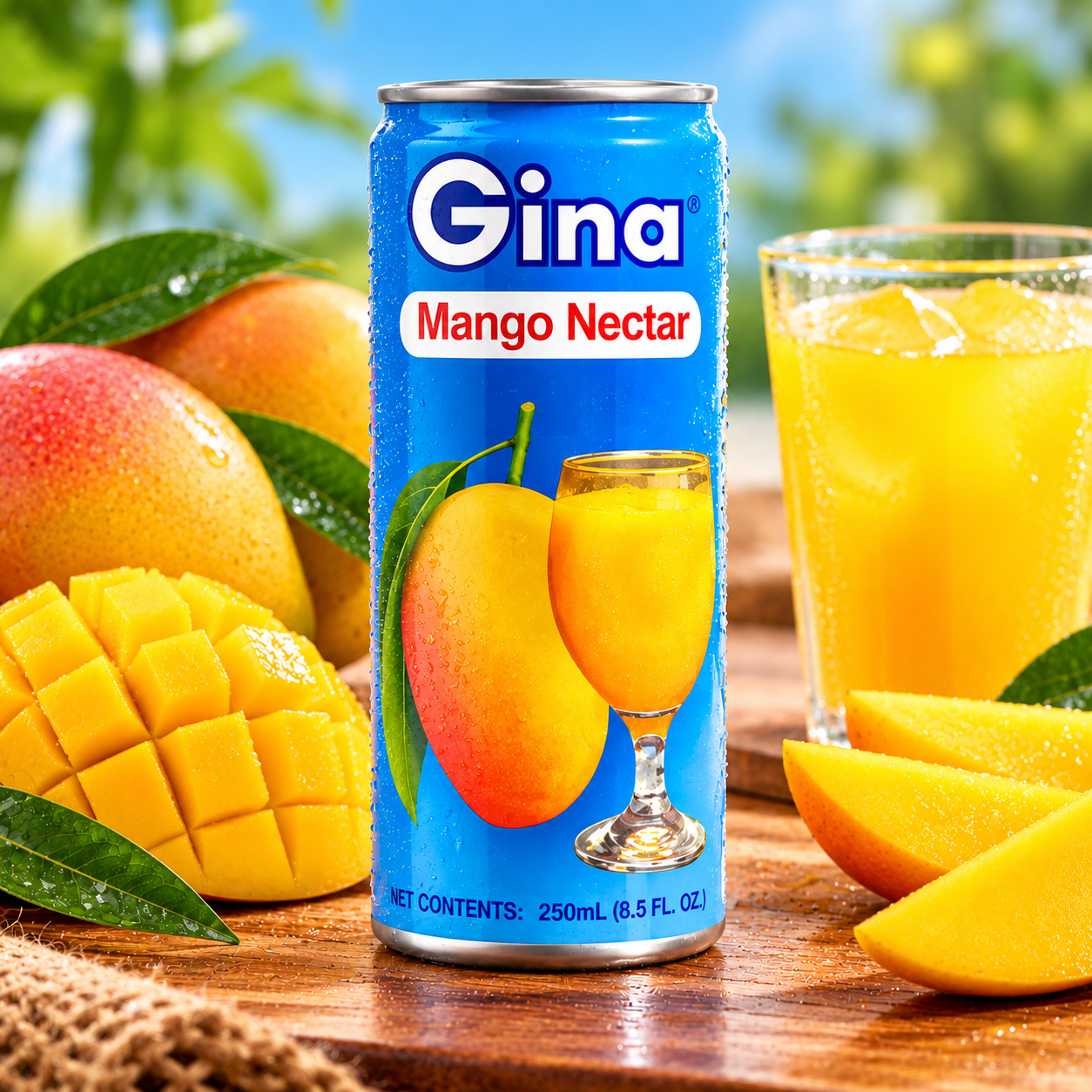 Gina Mango Nectar Drink 240ml