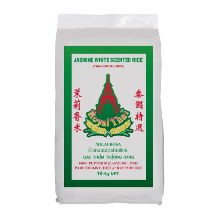 Royal Thai Jasmin Rice Milagrosa 18kg