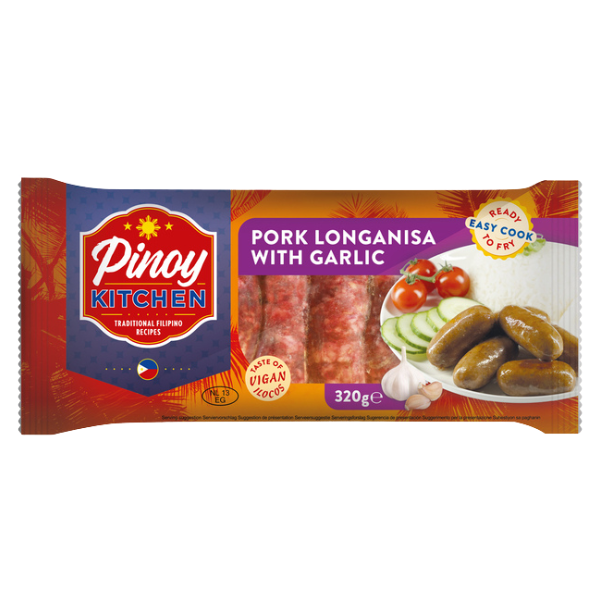 Pinoy Kitchen - Pork Longanisa With Garlic 320g