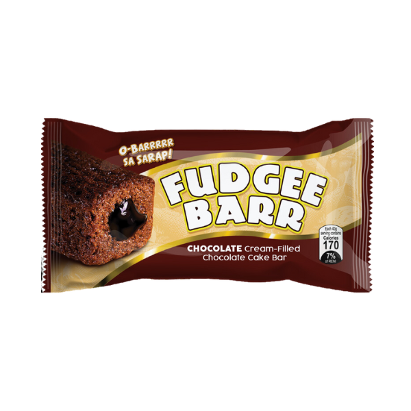 Fudgee Barr Chocolate Cream-filled Chocolate Cake Bar 10pcsx40g
