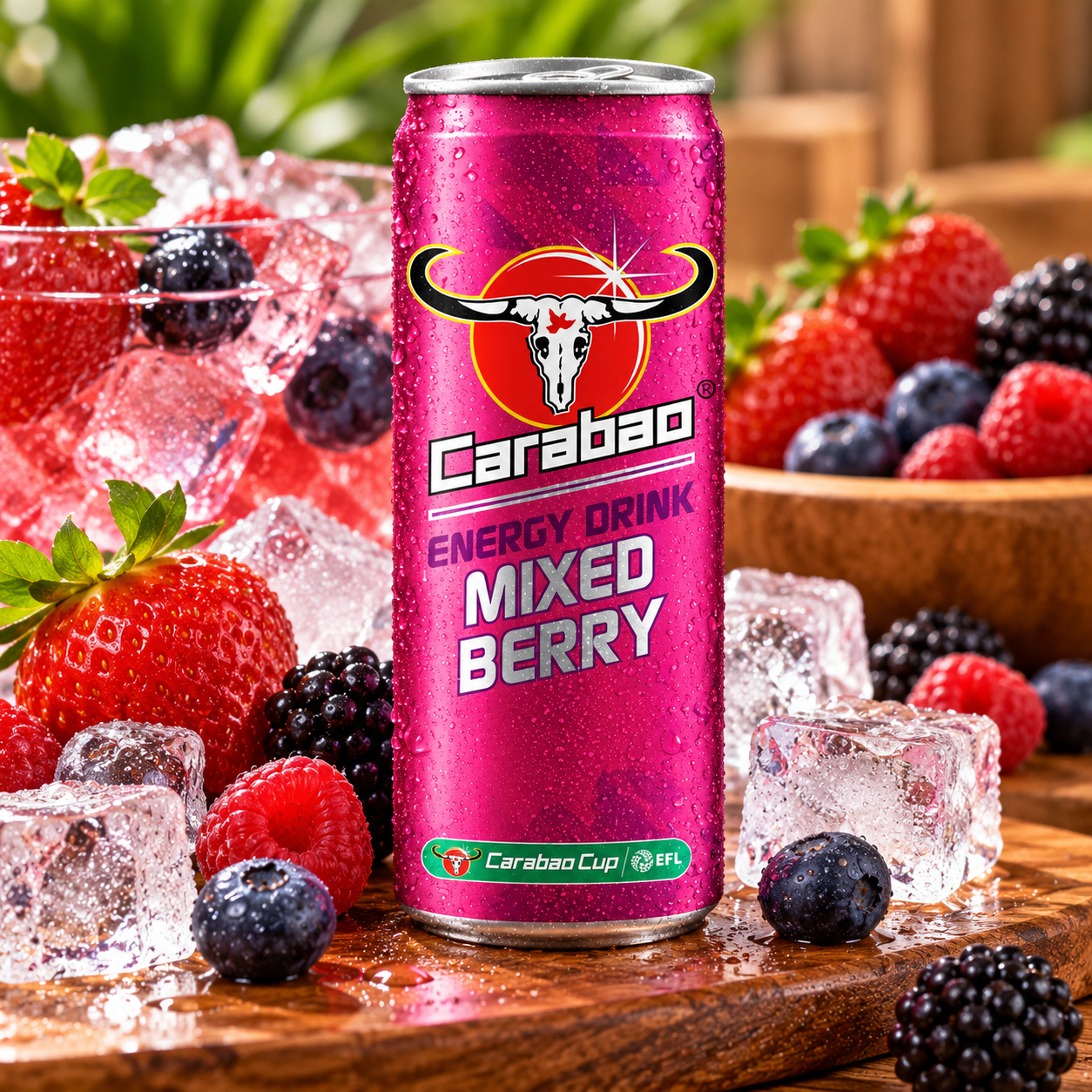 Carabao Energy Drink Mixed Berry 330ml