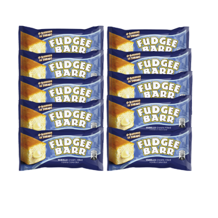 Fudgee Barr Vanilla 10x40g