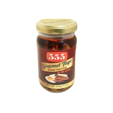 Gourmet Tuyo Dried Herring in oil Spicy 210g