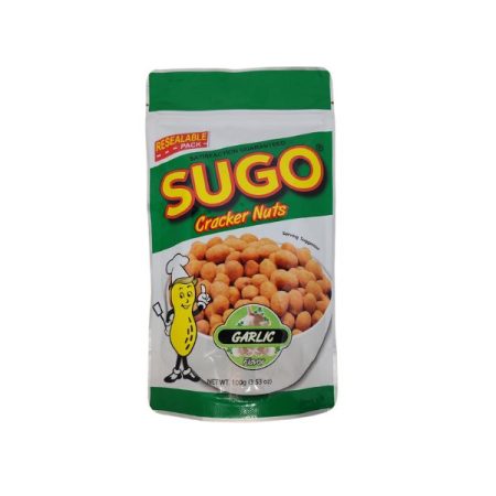 Sugo Cracker Nuts – Garlic Flavor | 100g