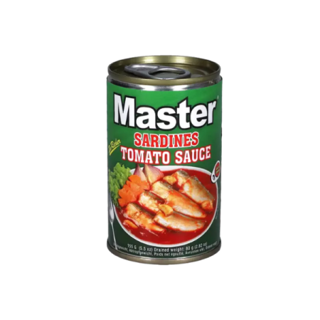 Master – Premium Sardines in Tomato Sauce (155g)