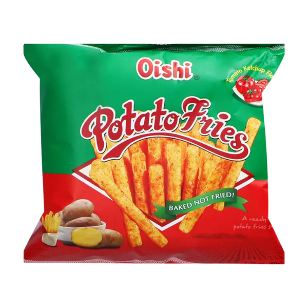 Oishi Potato Fries – Ketchup Flavor | 50g
