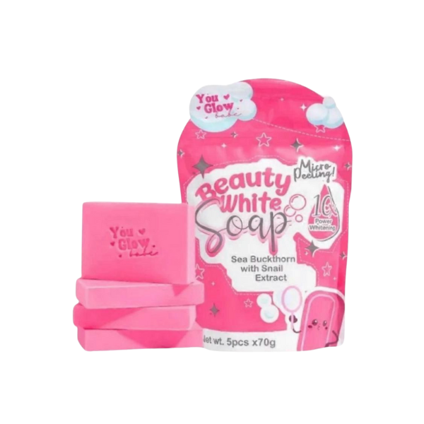 YOU GLOW Beauty White Soap Micro Peeling 5 Bars