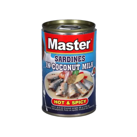 Master Premium Sardines in Coconut Milk (Gata) 155 g