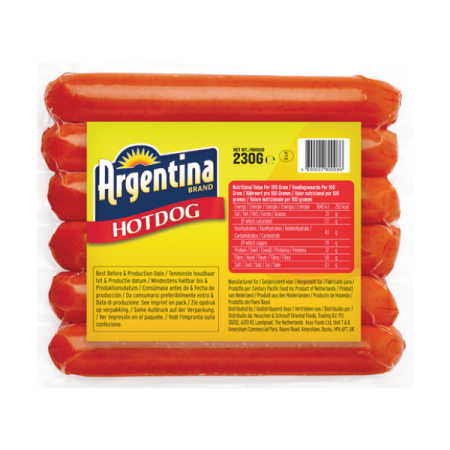 Argentina Hotdog 230g