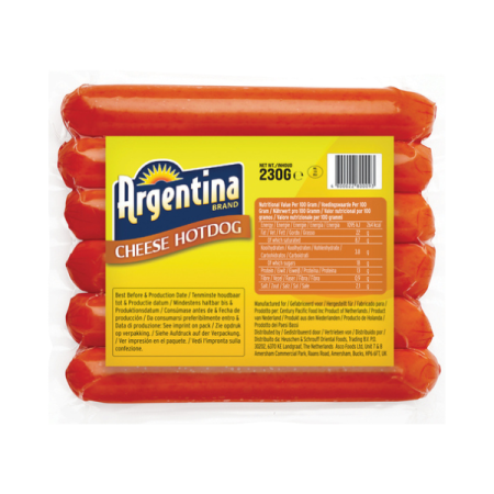 Argentina Cheese Hotdog 230g