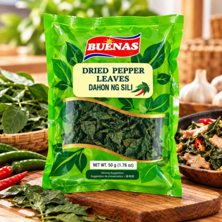 Dahon ng Sili / Dried Pepper Leaves  12g