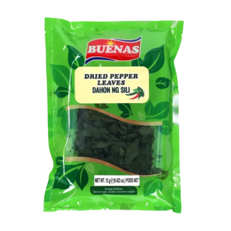 Dahon ng Sili / Dried Pepper Leaves  12g
