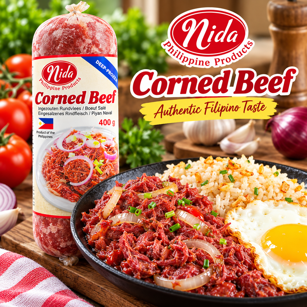 Nida Corned Beef 400g